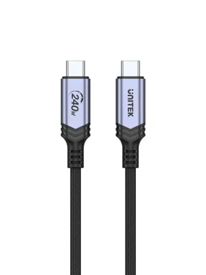 UNITEK TYPE-C HIZLI ŞARJ 2MT 240W (C14110GY-2M)