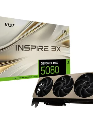 MSI GEFORCE RTX 5080 16G INSPIRE 3X OC VGA