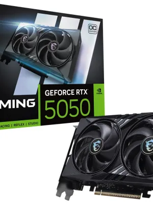 MSI GEFORCE RTX 5050 8G GAMING OC GDDR6 128B DX12 PCIE 5.0 X16 (3XDP 1XHDMI)