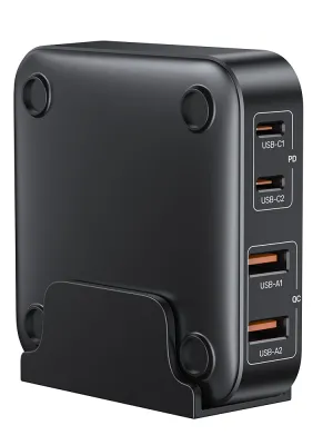 Unitek 100W Masaüstü GAN Şarj İstasyonu Siyah (P1229ABK)