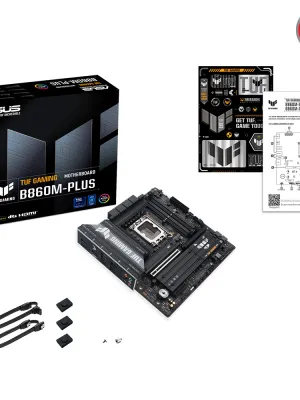 ASUS TUF GAMING B860M-PLUS 1851 SOKET DDR5 DP HDMI MATX ANAKART