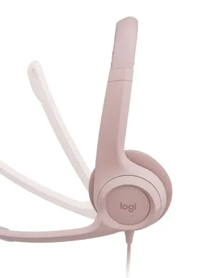 LOGITECH H390 MIKROFONLU PEMBE KULAKLIK 981-001281