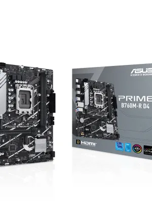 ASUS PRIME B760M-R D4 INTEL B760 SOKET 1700 DDR4
