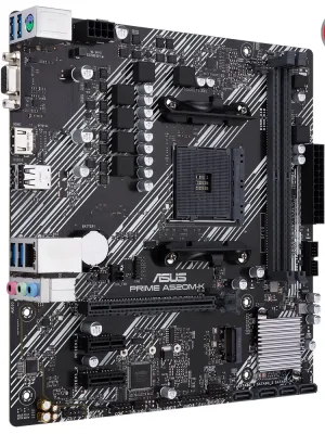 ASUS PRIME A520M-K DDR4 4600MHz VGA M.2 MATX AM4
