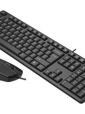 A4 TECH KR-3330S Q 2.4 GHZ SİYAH KLAVYE+MOUSE
