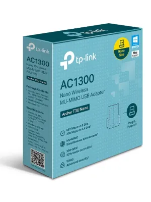 TP-LINK ARCHER T3U NANO 1300MBPS DUAL BAND ADAPTÖR