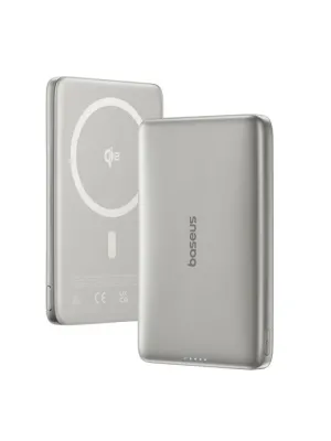 BASEUS PICOGO ULTRA-SLIM QI2 P.BANK 10000MAH GRI