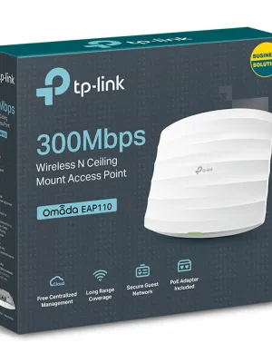 TP-LINK EAP110 1PORT 300Mbps TAVAN TİPİ ACCESS POINT