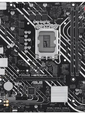 ASUS PRIME H610M-K DDR5 5600Mhz HDMI VGA mATX 1700