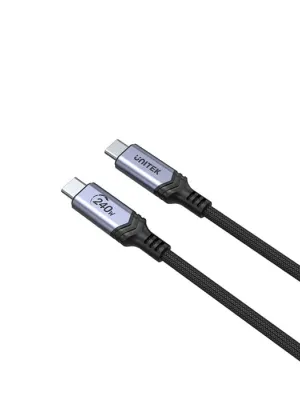 UNITEK TYPE-C HIZLI ŞARJ 2MT 240W (C14110GY-2M)