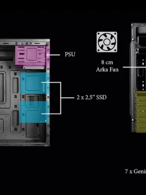 VENTO VS114F 500W (PEAK) KASA