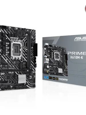 ASUS PRIME H610M-K DDR5 5600Mhz HDMI VGA mATX 1700