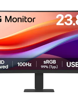 23.8 LG 24U421A-B FHD 5MS 100HZ HDMI USB-C CURVED