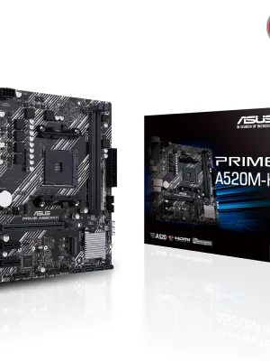 ASUS PRIME A520M-K DDR4 4600MHz VGA M.2 MATX AM4