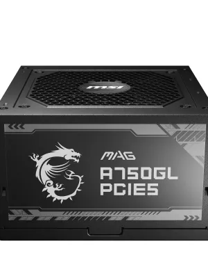 MSI MAG A750GL PCIE5 750W 80+GOLD POWER SUPPLY
