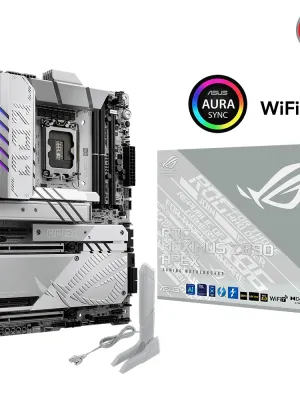 ASUS ROG MAXIMUS Z890 APEX DDR5 6XM2 USB3.2 WIFI7 RGB LAN ATX