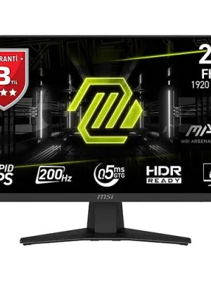 23.8" MSI MAG 244F 0.5 MS 244 HZ (FHD) RAPID IPS FLAT