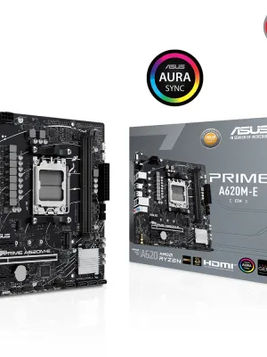 ASUS PRIME A620M-E-CSM DDR5 M.2 HDMI mATX AM5