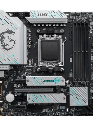 MSI B650M GAMING PLUS WIFI DDR5 7200MHZ(OC) HDMI DP M.2 MATX AM5