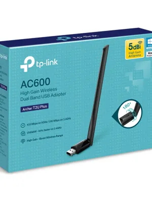 TP-LINK ARCHER T2U PLUS AC600 D.BAND USB ADAPTÖR