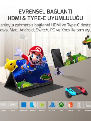 EZCOOL LITE E15T 15,6’’ TOUCH 60HZ FHD PORTABLE