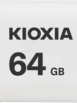 64GB USB3.2 GEN1 KIOXIA BEYAZ USB BELLEK LU301W064GG4