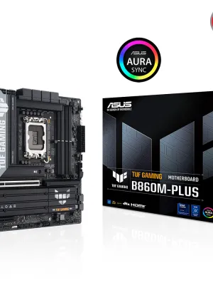 ASUS TUF GAMING B860M-PLUS 1851 SOKET DDR5 DP HDMI MATX ANAKART