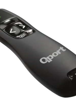 QPORT Q-SUN400 2.4 GHZ USB KIRMIZI LAZERLİ SUNUM KUMANDASI - PRESENTER