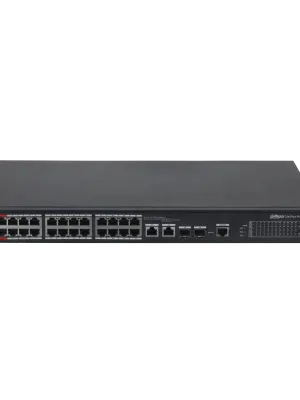 DAHUA PFS4226-24ET-240 24 PORT 24XFE-2GE-2SFP YÖNETİLEBİLİR 240W POE SWİTCH
