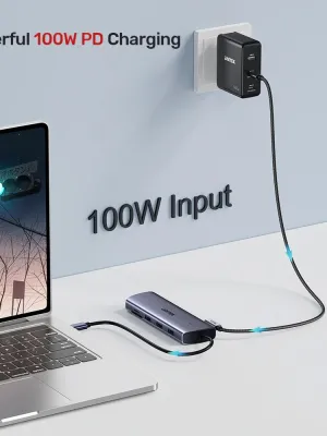 UNITEK USB-C 9in1 UNIVERSAL DOCK STATION (D1113A)