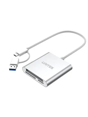 UNITEK USB-C KART OKUYUCU SD/CF/MICROSD (Y-9313D)