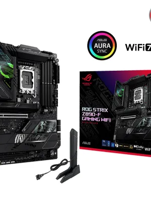 ASUS ROG STRIX Z890-F GAMING WIFI DDR5 5XM2 USB3.2 RGB LAN ATX
