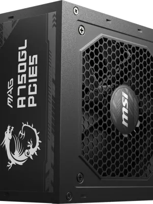MSI MAG A750GL PCIE5 750W 80+GOLD POWER SUPPLY