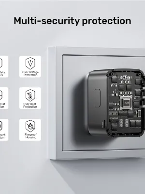 Unitek 65W Universal Travel Adaptör (P1122ABK01)