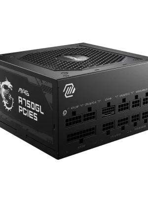 MSI MAG A750GL PCIE5 750W 80+GOLD POWER SUPPLY