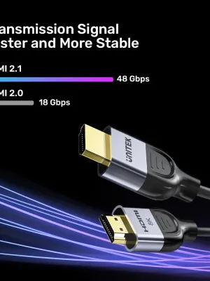 UNITEK HDMI2.1 KABLO 1.5MT 8K&60Hz (C11086GY-1.5M)