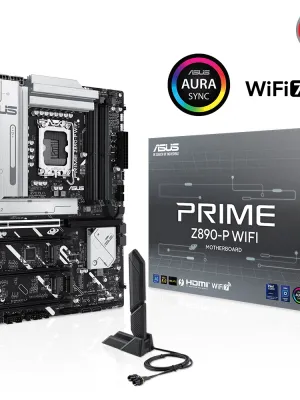 ASUS PRIME Z890-P WIFI DDR5 4XM2 USB3.2 RGB LAN ATX
