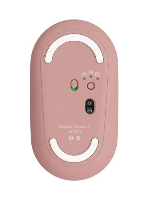 LOGITECH PEBBLE M350S PEMBE KABLOSUZ SESSİZ MOUSE 910-007014