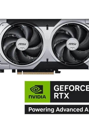MSI GEFORCE RTX 5060 TI 8G VENTUS 2X OC PLUS 8GB GDDR7 128B DX12 PCIE 5.0 X16 (3XDP 1XHDMI)