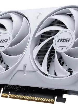 MSI GEFORCE RTX 5060 8G VENTUS 2X OC WHITE GDDR7 128B DX12 PCIE 5.0 X16 (3XDP 1XHDMI)