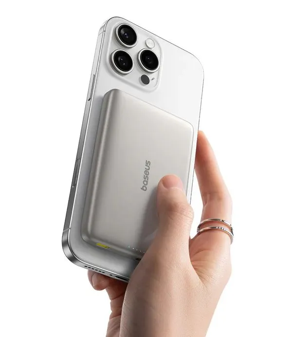 Ürün BASEUS PICOGO ULTRA-SLIM QI2 P.BANK 10000MAH GRI Görsel