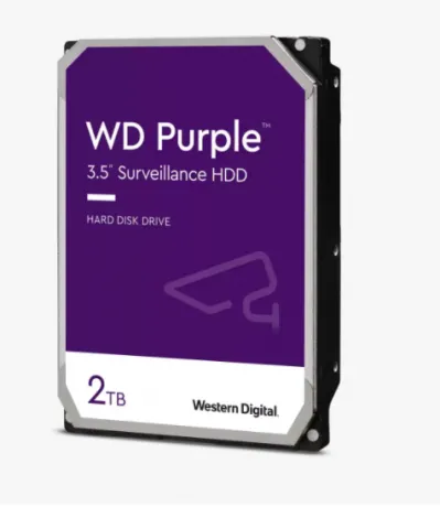 Ürün 2TB WD Purple SATA 6Gb/s 64MB DV 7x24 WD23PURZ Görsel
