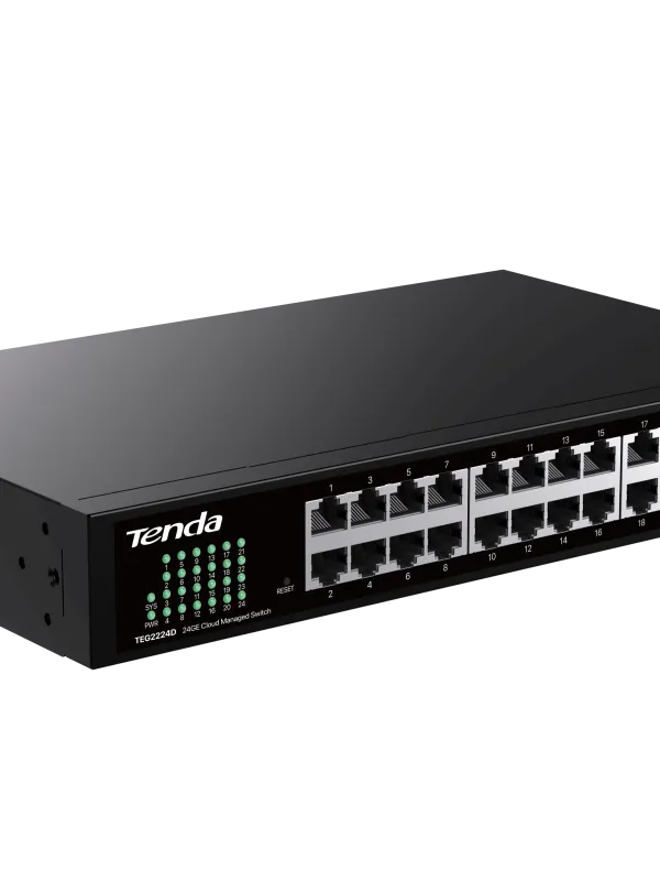 Ürün TENDA TEG2224D 24GE PORT BULUT YÖNETİLEBİLİR SWİTCH Görsel