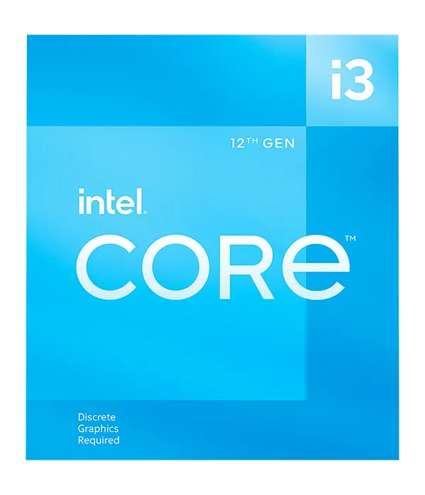 Ürün INTEL CORE İ3-12100F 3.30GHz 12MB 1700p 12. NESIL BOX Görsel