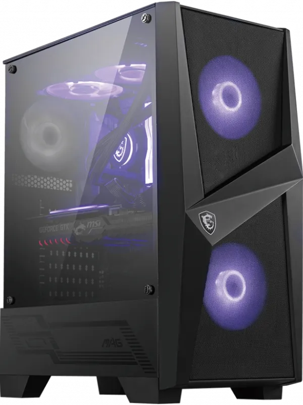 Ürün MSI MAG FORGE 100M TEMPERLİ CAM ATX GAMING KASA Görsel