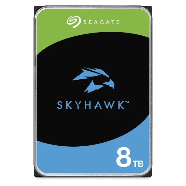 Ürün 8TB SEAGATE SKYHAWK 5400RPM 256MB 7/24 ST8000VX009 Görsel