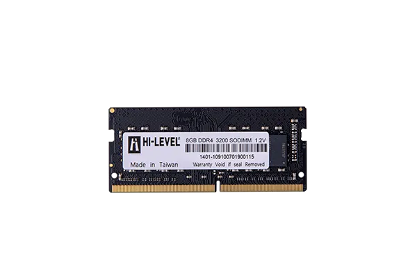 Ürün 8GB DDR4 3200Mhz CL22 SODIMM 1.2V HLV-SOPC25600D4/8G HI-LEVEL Görsel