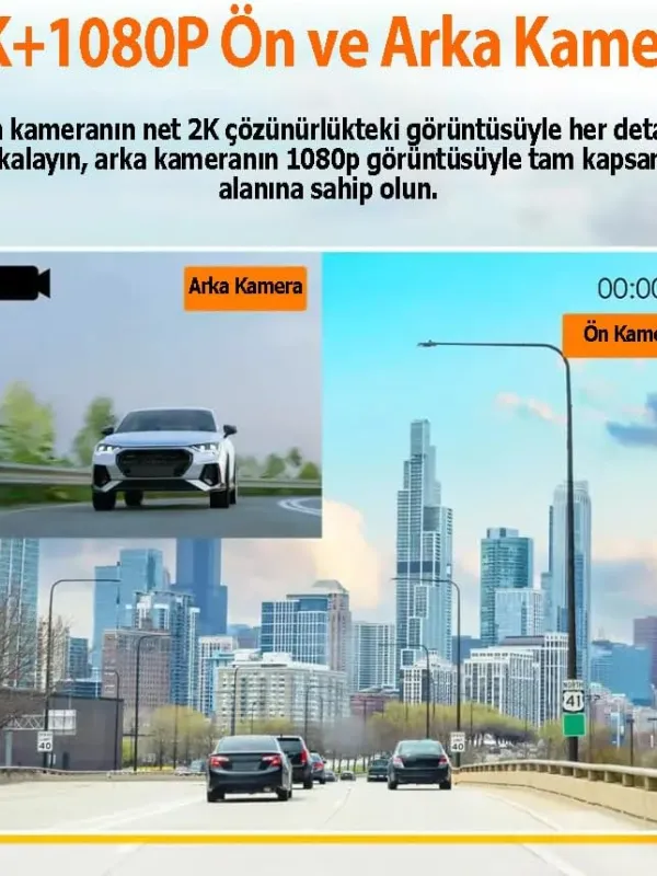 Ürün REXING C2 2K WIFI 32GB SD KART Görsel