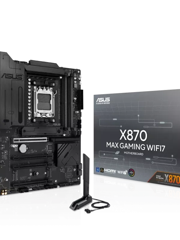Ürün ASUS X870 MAX GAMING WIFI7 AMD AM5 DDR5 ANAKART Görsel