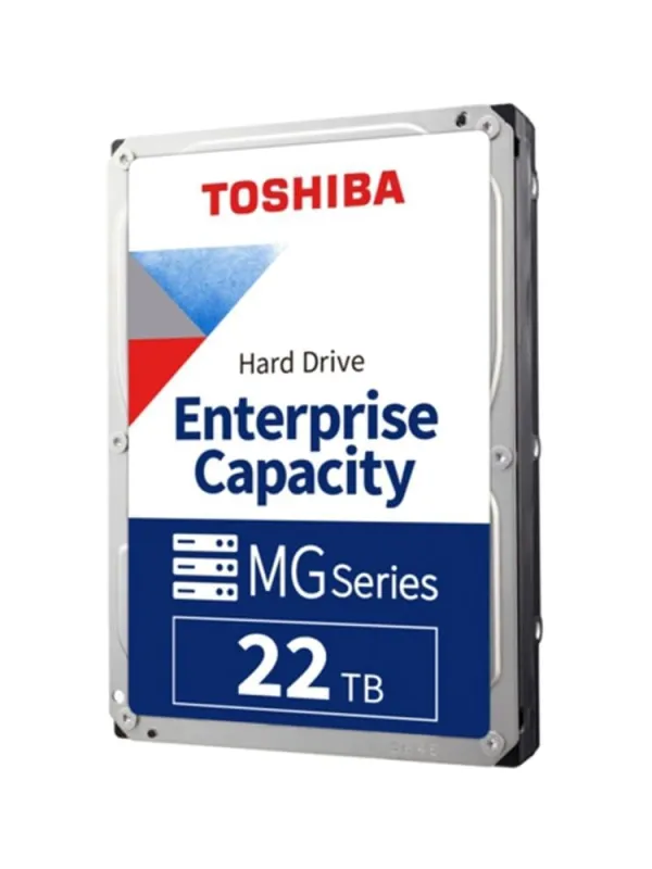 Ürün 22TB TOSHIBA 7200RPM MG10 7/24 SATA 512M MG10AFA22TE Görsel